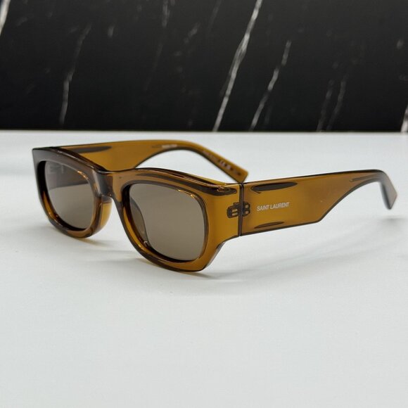 NEW SAINT LAURENT SUNGLASSES BROWN UNISEX EYEWEAR SAINT LAURENT SL713 003 main image 6